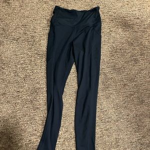 FIGS Women’s 300 Performance Leggings, Dark Harbor XS